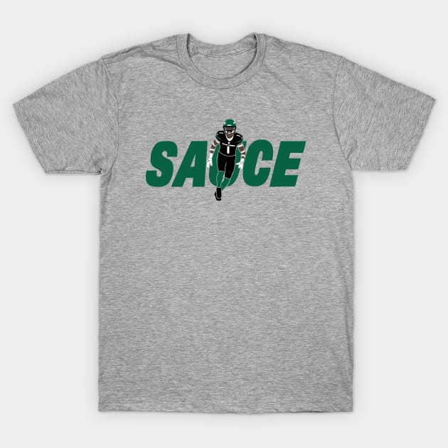 Sauce 1, New York Football design T-Shirt by FanSwagUnltd